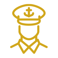 Icona Impegno Blu Navy Traghetti