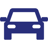 Icona auto servizi Blu Navy traghetti