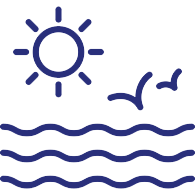 Icona mare servizio blu navy traghetti elba