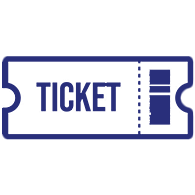 Icona ticket Blu Navy Traghetti