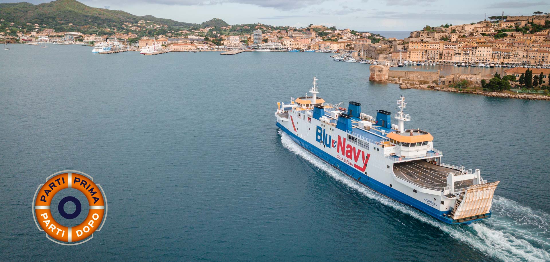 Parti Prima O Parti Dopo Blu Navy Traghetti Elba