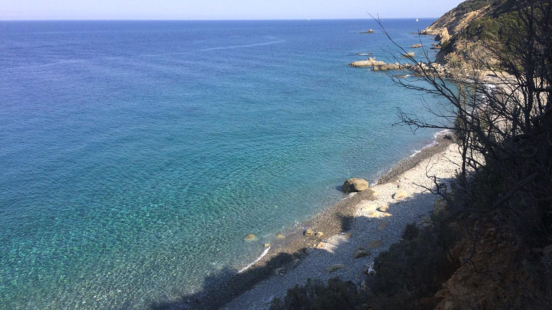 Spiaggia Cala Lunga a Piombino