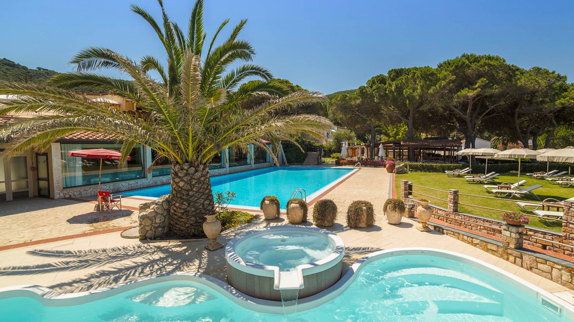 hotel biodola con BluNavy traghetti