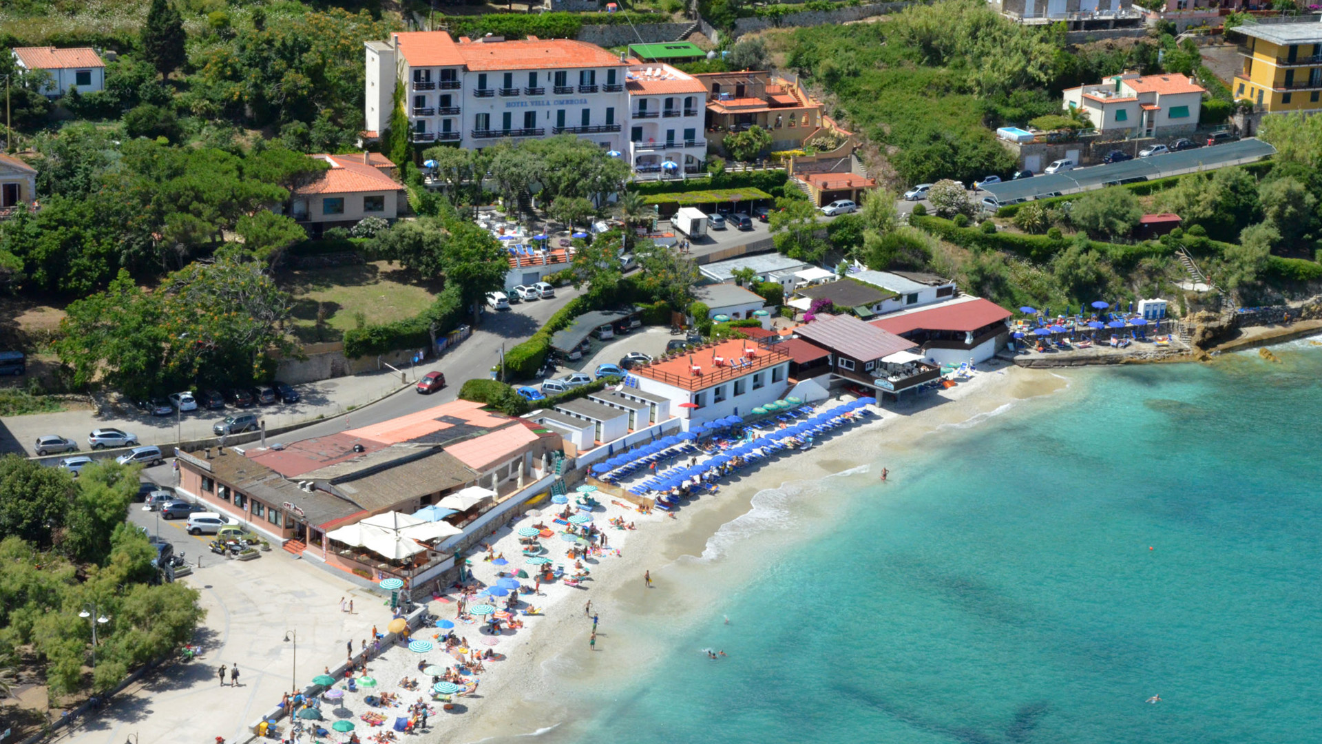 hotel villa ombrosa con BluNavy traghetti