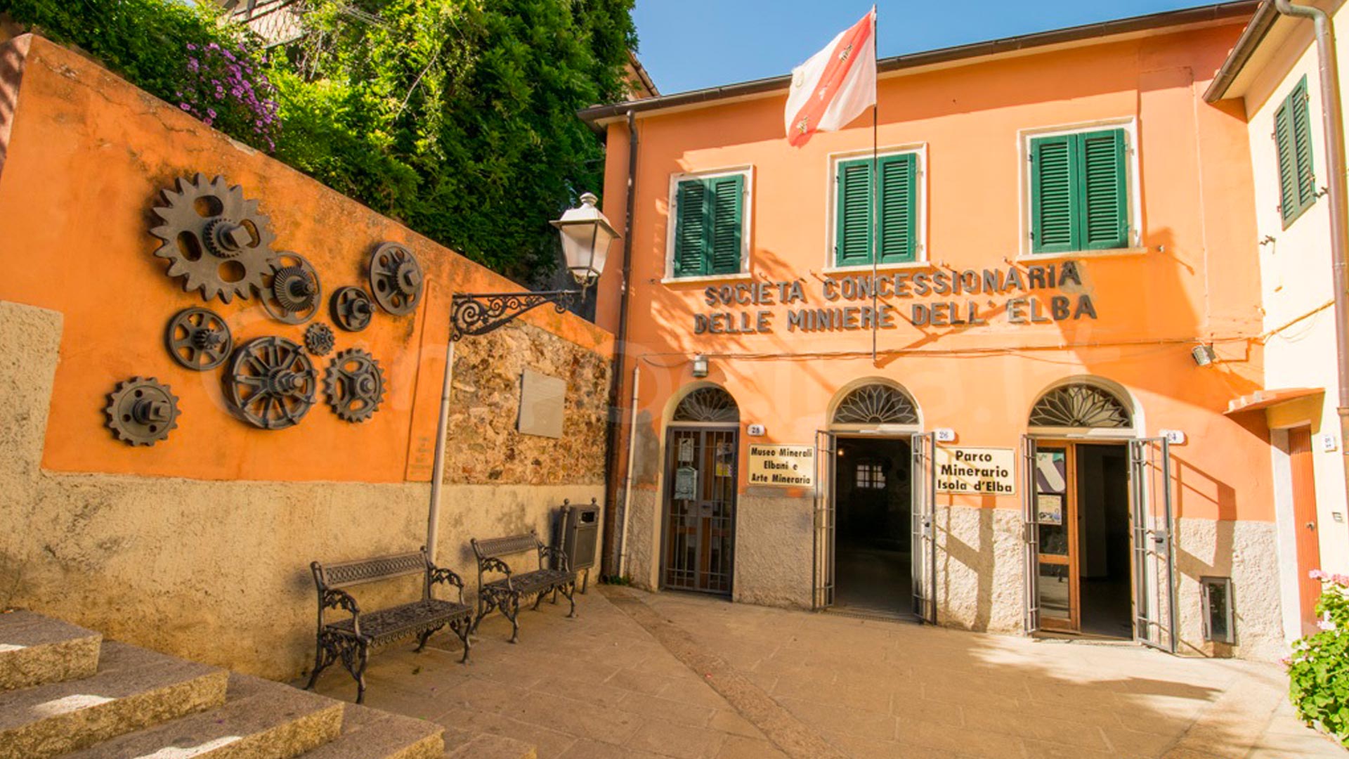 museo delle miniere Elba con Blu Navy